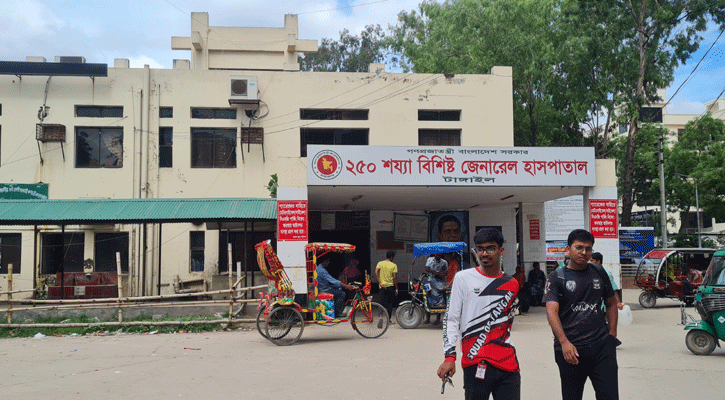 টাঙ্গাইলে ঠিকাদারের ওপর সন্ত্রাসীদের হামলা, ফাঁকা গুলি