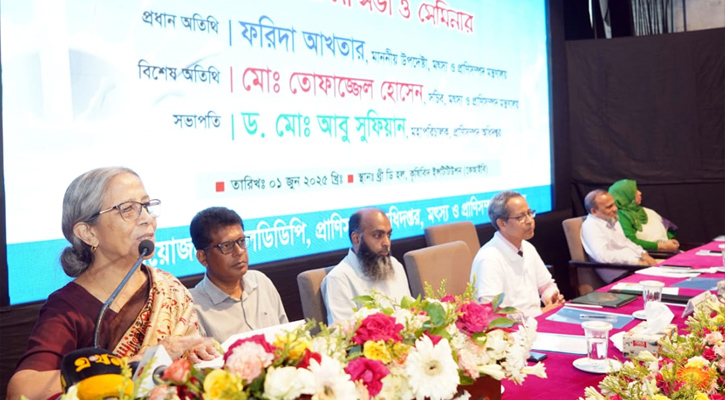 আহত জুলাইযোদ্ধাদের কর্মসংস্থানের ব্যবস্থা আমাদেরই করতে হবে: উপদেষ্টা ফরিদা