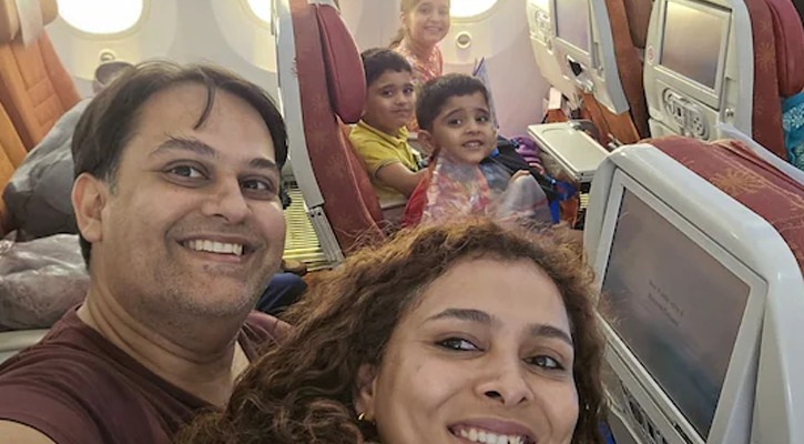 ৩ সন্তান নিয়ে লন্ডন যাওয়া হলো না চিকিৎসক দম্পতির, কাঁদছে সোশ্যাল মিডিয়া