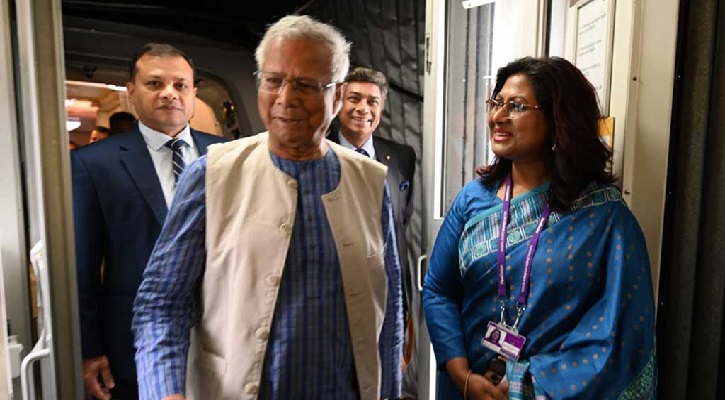 যুক্তরাজ্য সফর শেষে দেশের পথে প্রধান উপদেষ্টা