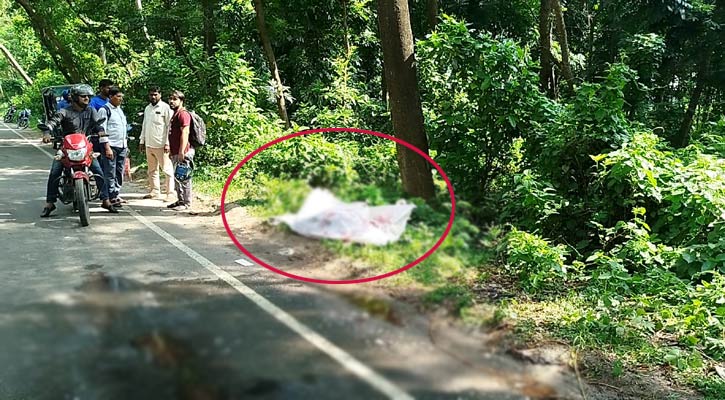 শৈলকুপায় ট্রাকচাপায় গৃহবধূ নিহত, পরিবারের দাবি হত্যা