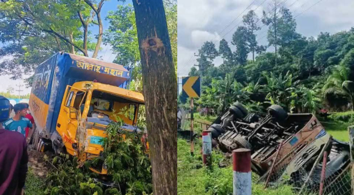 রামুতে বাস-কাভার্ডভ্যানের মুখোমুখি সংঘর্ষ, নিহত ৩
