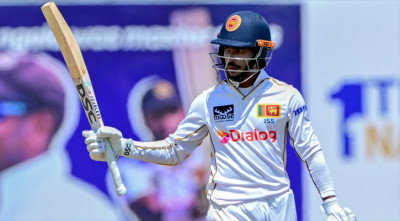 নিশাঙ্কার সেঞ্চুরি, সহজে রান করছে শ্রীলঙ্কা