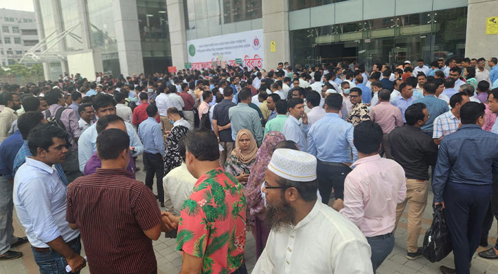 চেয়ারম্যানের পদত্যাগের দাবিতে শনিবার এনবিআরে ‘কমপ্লিট শাটডাউন’