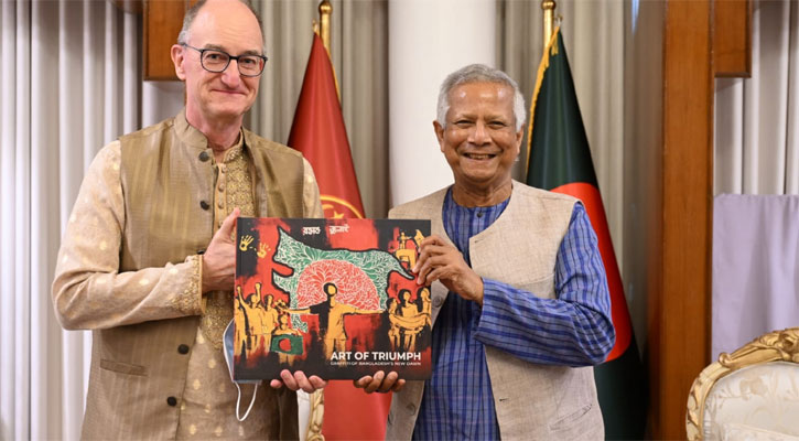 জার্মানি বাংলাদেশের উন্নয়নে নির্ভরযোগ্য অংশীদার: প্রধান উপদেষ্টা