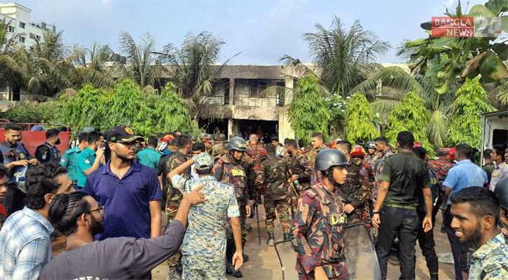 প্রশিক্ষণ বিমান বিধ্বস্ত: নেগেটিভ রক্ত সংগ্রহে চলছে মাইকিং