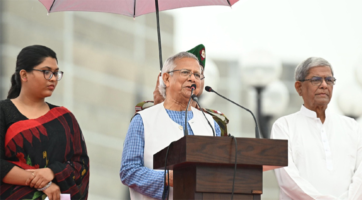 ‘এক-এগারো’র মাধ্যমে শেখ হাসিনার ফ্যাসিবাদের পথ সুগম হয়: প্রধান উপদেষ্টা