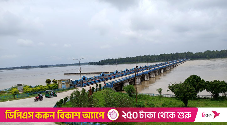 তিস্তার পানি ফের বিপদ ডেকে আনতে পারে