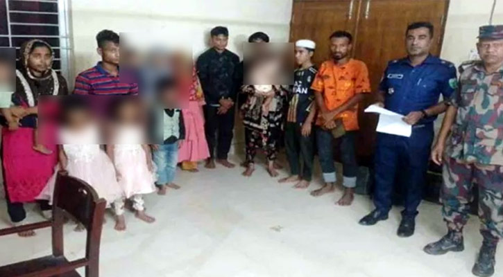 মৌলভীবাজারে নারী ও শিশুসহ ১৬ জনকে পুশইন