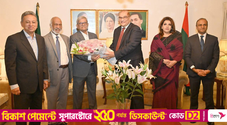 বিএনপি মহাসচিবের সঙ্গে পাকিস্তানের হাইকমিশনারের সৌজন্য সাক্ষাৎ
