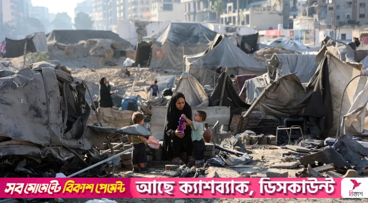 গাজা সিটিতে এক দিনে নিহত ৪৯, বাস্তুচ্যুত ৬ হাজার