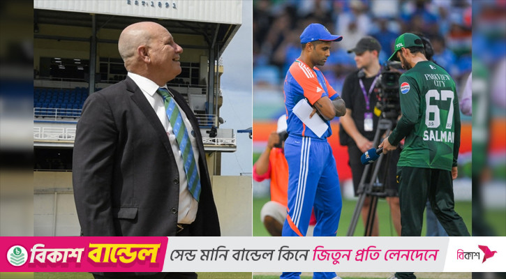 ‘নো হ্যান্ডশেক’ বিতর্কে ছোট জয় পাকিস্তানের, রেফারি বদলাতে রাজি আইসিসি