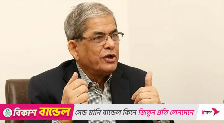 দেশের সিদ্ধান্ত ঐক্যবদ্ধভাবে নিজেদেরই নিতে হবে: মির্জা ফখরুল