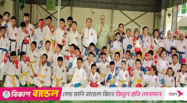 সিএমপি কারাতে ক্লাবে বেল্ট প্রদান অনুষ্ঠান