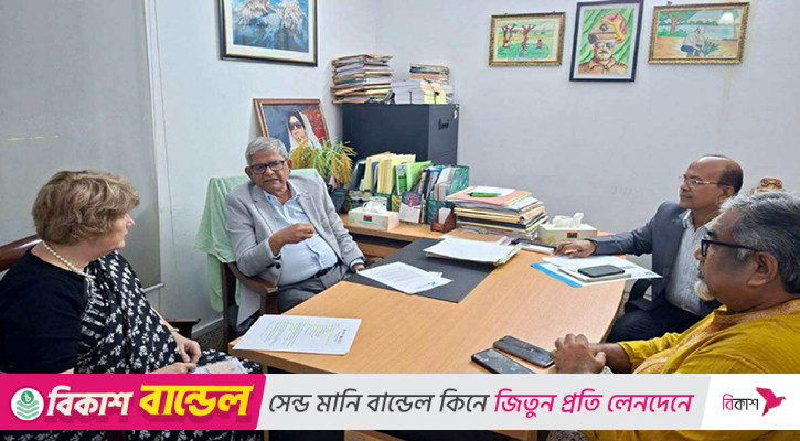 মির্জা ফখরুলের সঙ্গে ক্যাথেরিন সিছিলের সাক্ষাৎ
