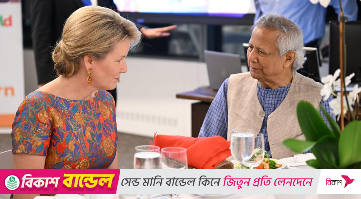 প্রধান উপদেষ্টার সঙ্গে বেলজিয়ামের রানি, সাবেক ব্রিটিশ প্রধানমন্ত্রী, আইএমএফ এমডির সাক্ষাৎ