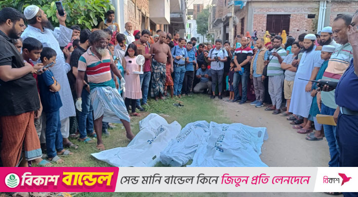 মানিকগঞ্জে ভাড়া বাসায় পড়েছিল মা ও দুই সন্তানের লাশ