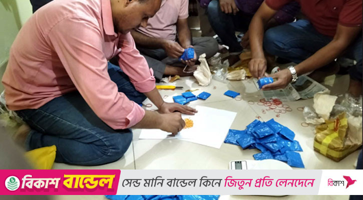 ঠাকুরগাঁওয়ে কুরিয়ারে কয়েলের বক্সে  ইয়াবা