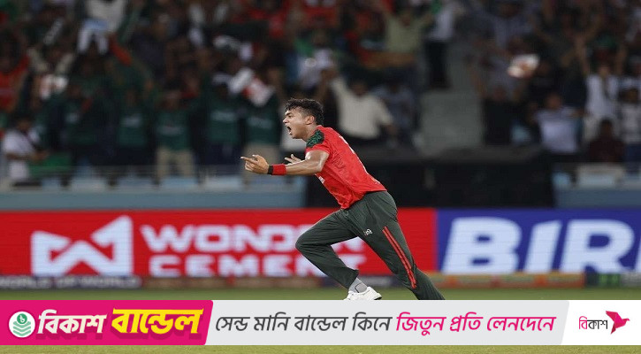 আন্তর্জাতিক টি-টোয়েন্টিতে তাসকিনের উইকেটের সেঞ্চুরি