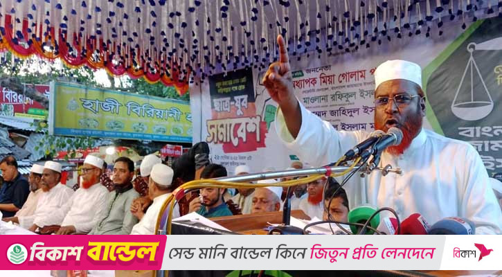 ফ্যাসিবাদকে বিদায় দেওয়া তরুণ প্রজন্মই সঠিক নেতৃত্ব বেছে নেবে: মিয়া গোলাম পরওয়ার