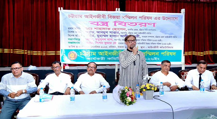 আইনের শাসন প্রতিষ্ঠায় ঐক্যবদ্ধ হওয়ার আহ্বান মেয়র শাহাদাতের