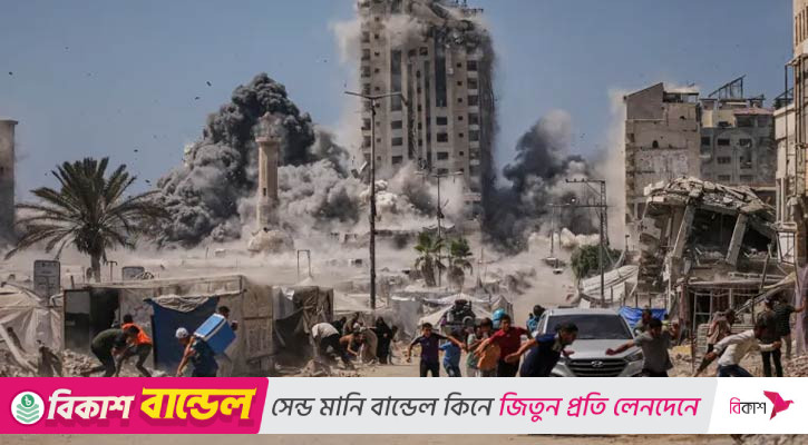গাজায় নিহতদের অর্ধেকই ইসরায়েল ঘোষিত ‘নিরাপদ এলাকায়’
