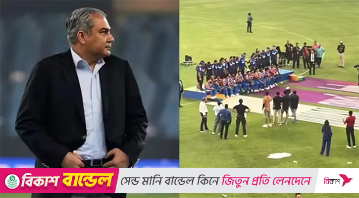 ভারতের অস্বীকৃতি, ট্রফি নিয়ে হোটেলে চলে গেলেন পিসিবি সভাপতি