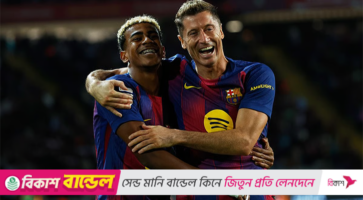 সোসিয়েদাদকে হারিয়ে রিয়ালকে টপকে শীর্ষে বার্সেলোনা