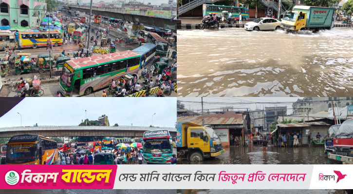 ছুটির প্রথম দিনে ফাঁকা ঢাকার চিত্র