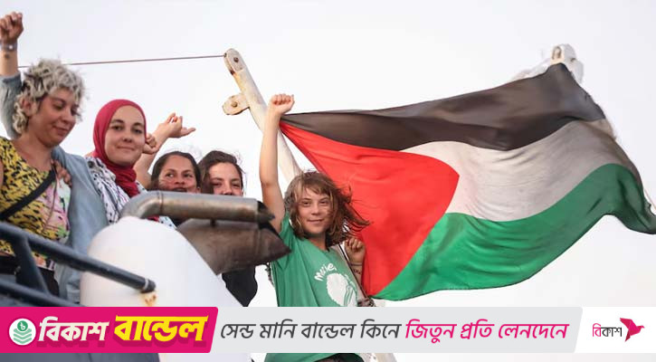 ফ্লোটিলার কয়েকটি জাহাজে ইসরায়েলি হস্তক্ষেপ, গ্রেটা থুনবার্গ আটক