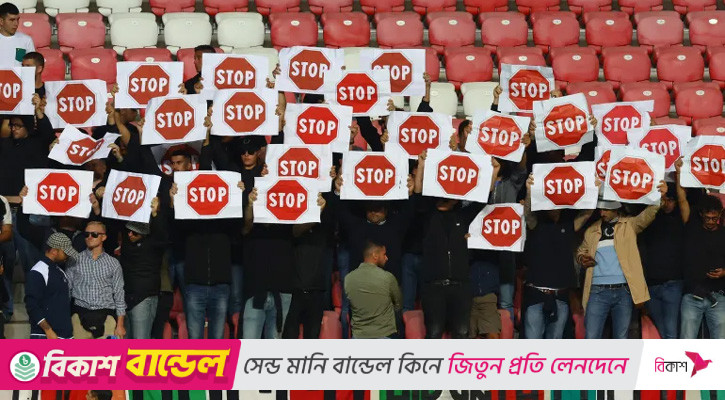 ‘অপরাধী রাষ্ট্রের সঙ্গে ফুটবল নয়’—ইতালিতে ইসরায়েল ম্যাচ বাতিলের দাবিতে বিক্ষোভ