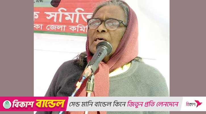 বীর মুক্তিযোদ্ধা লীনা চক্রবর্তীর মৃত্যুতে সিপিবির শোক