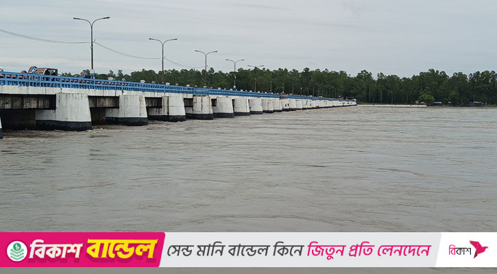 বিপৎসীমার ১০ সে.মি. ওপরে তিস্তার পানি, লালমনিরহাটে বন্যার শঙ্কা