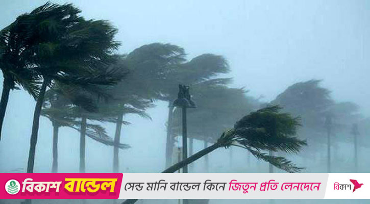 ১৮ অঞ্চলে ৬০ কিমি বেগে ঝড়ের শঙ্কা
