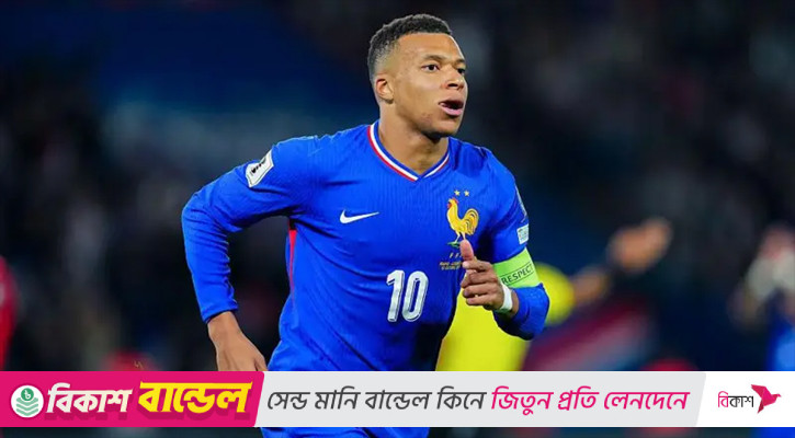 এমবাপ্পের আলোয় ফ্রান্সের জয়যাত্রা অব্যাহত