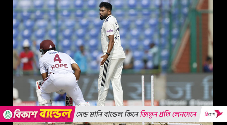 বৃথা গেল ক্যাম্পবেল-হোপের সেঞ্চুরি, সিরিজ জয়ের পথে ভারত