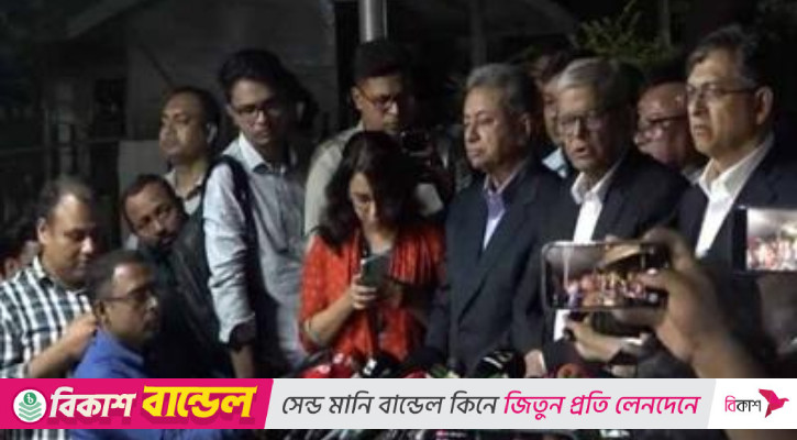 অন্তর্বর্তী সরকারকে এখনই তত্ত্বাবধায়ক সরকারের ভূমিকায় যেতে হবে: মির্জা ফখরুল